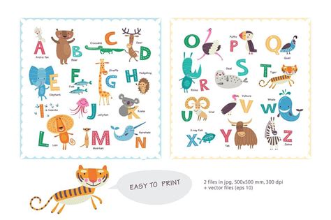 Let rainbow bear take you and your child on a lively journey through an alphabet zoo: ZOO alphabet | Branding patterns, Illustration children ...