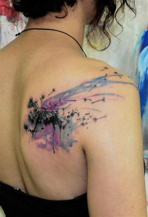 Black Watercolor Tattoos Ideas Flawssy