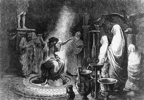 Pythia The Oracle Of Delphi Ted Fortune Teller Or User Of