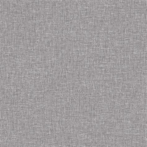 Linen Texture Fabric Effect Wallpaper Grey Wallpaper