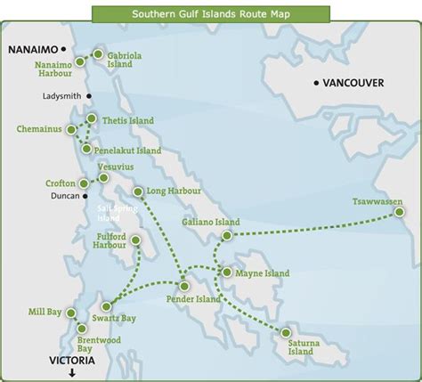 Schedules Bc Ferries Victoria Vancouver Island Route Map Travel Info