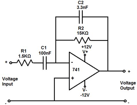 How To Build An Active Bandpass Filter Circuit With An Op Amp