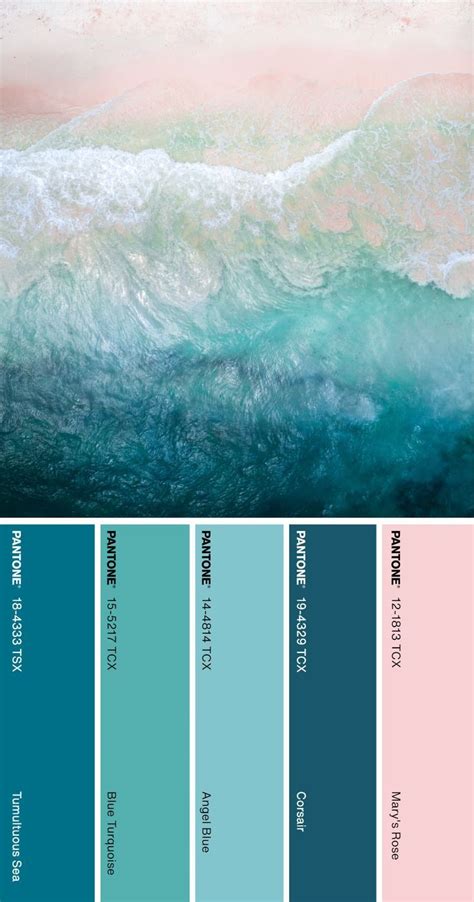 Pantone Color Palette Pantone Color Palette Aqua Color Schemes