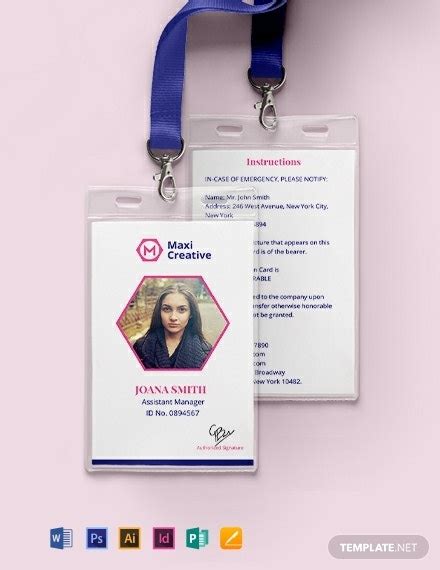 Applicants can almost never get id online, for both practical and safety reasons. How to Make an ID Card 10+ Templates | Free & Premium ...