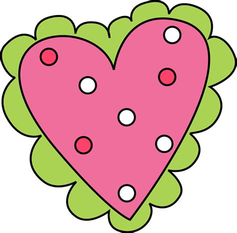 Cute Valentine Heart Clip Art Clip Art Library