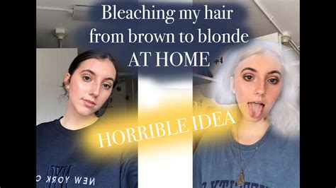 Since we've mentioned 10 different models of hair bleach kits on the above list, it may be difficult for you to find the right one for your needs. BLEACHING my hair from brown to blonde AT HOME- DISASTER ...
