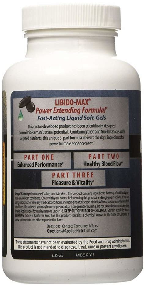 libido max review the fast acting male enhancement formula