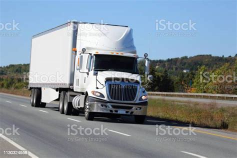 Semitruck On A Highway Stock Photo Download Image Now Canada