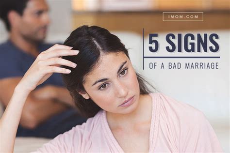 5 Signs Of A Bad Marriage Imom