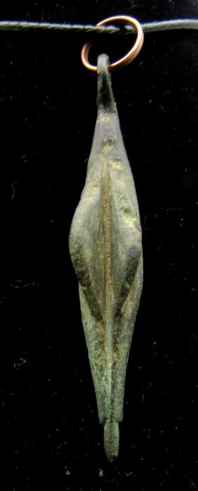 Ancient Roman Bronze Fertility Amulet Decorated With Female Catawiki