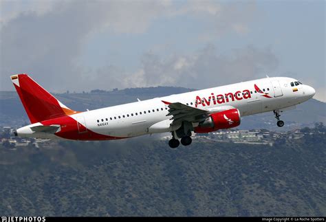 N416av Airbus A320 214 Avianca La Roche Spotters Jetphotos