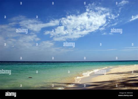 Tropical Beach Mantanani Island Sabah Malaysia South China Sea