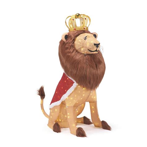 Look no further for all the decorations and entertaining essentials it takes to make the most of every holiday on the calendar. Home Accents Holiday Christmas Yard Decor Life Size Lion ...