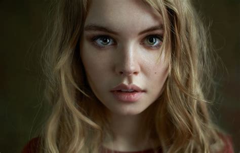 wallpaper girl face sweetheart model hair lips beautiful rus anastasia shcheglova