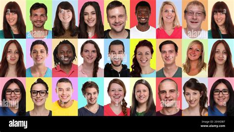 Multicultural Group And Faces Hi Res Stock Photography And Images Alamy