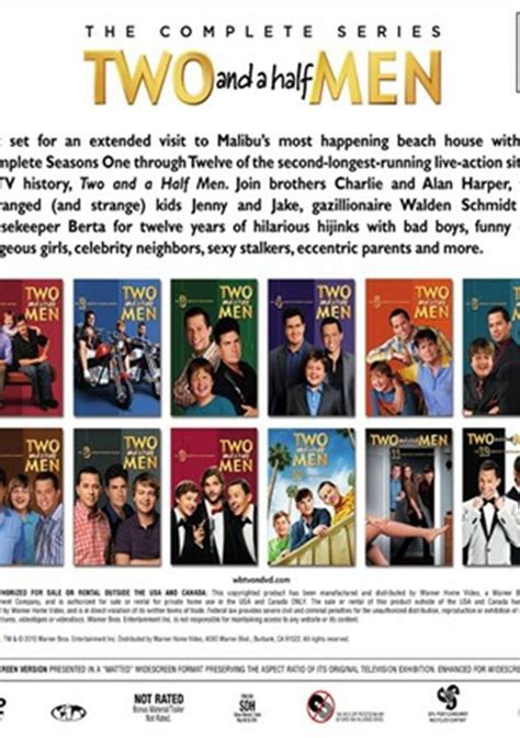 Two And A Half Men The Complete Series Dvd Dvd Empire