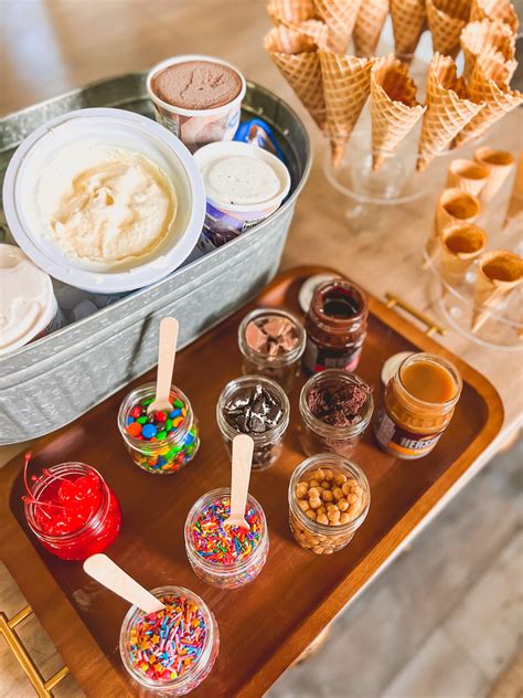 Ultimate Ice Cream Sundae Bar Ideas