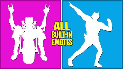 Get that dirt off your shoulder. ALL BUILT-IN DANCES & Emotes in Fortnite Battle Royale ...