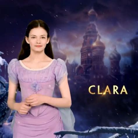 Clara Mackenzie Foy In The Nutcracker And The Four Realms