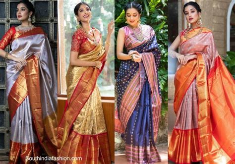 the finest collection of kanjeevaram silk sarees by kalpavruksh saree trends trendy blouse