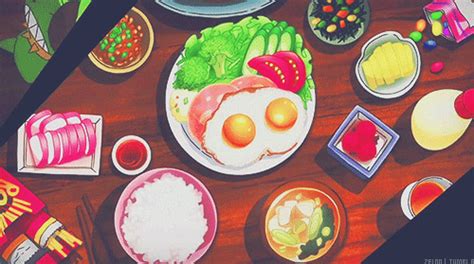 Anime Food Food Food Art Food Illustrations