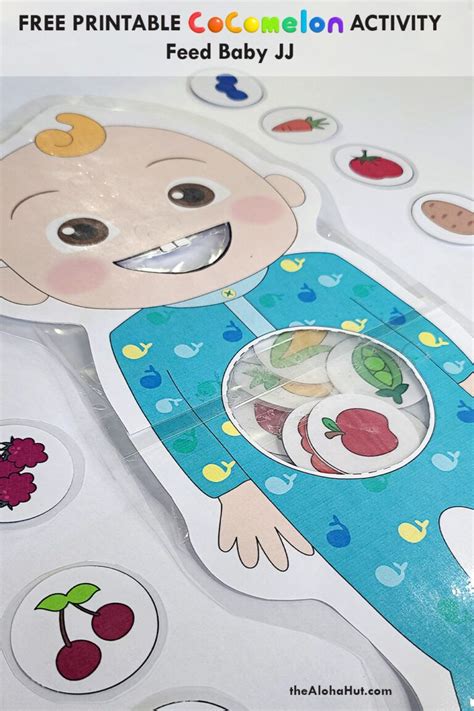 Free Printable Cocomelon Activity Feed Baby Jj Fruits Vegetables