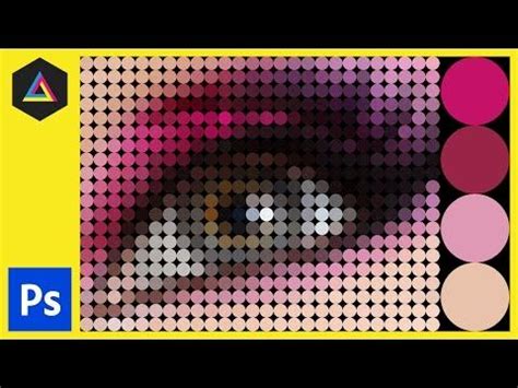 Circles are one of the harder shapes to draw in pixel art. Circle / Dot pixel effect In Adobe Photoshop | Photoshop design, Pixel art, Photoshop youtube