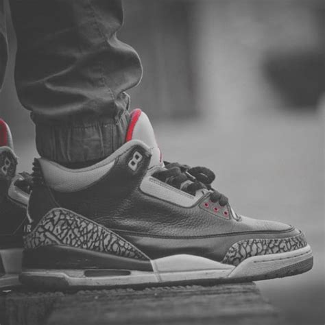 Air Jordan Iii Black Cement The 25 Best Sneaker Photos On Instagram