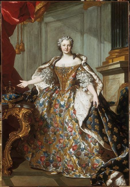 Vigee Lebrun D Apr S Louis Tocque La Reine De France Marie Leczinska