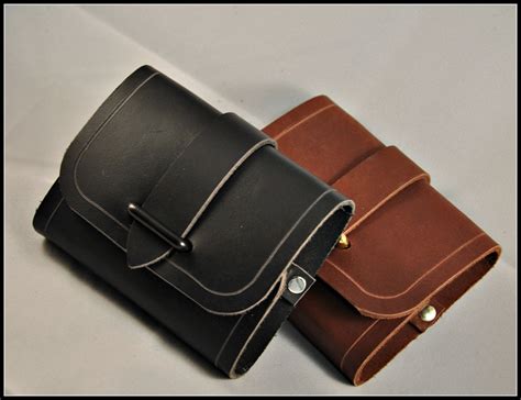 Small Vial Leather Pouches Detroit Leather Company