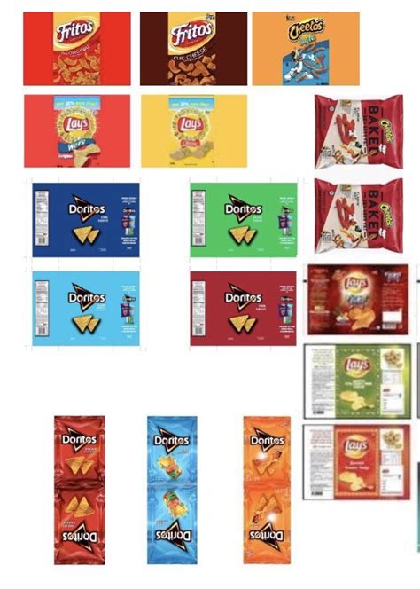 500 Free Modern Brand Miniature Groceries Printables Paper Toys
