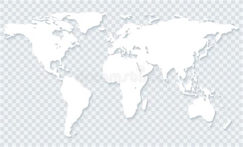 World Map Transparent Stock Illustrations 24248 World Map