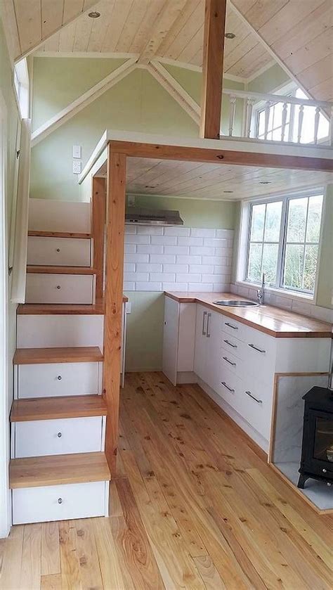 The tiny house movement isn't necessarily about sacrifice. 65+ Stunning Loft Stair for Tiny House Ideas (With images ...