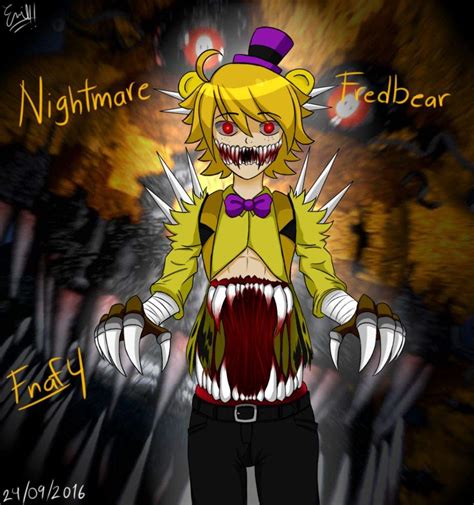 Human Nightmare Fredbear Wiki Human Five Nights At Freddys Amino
