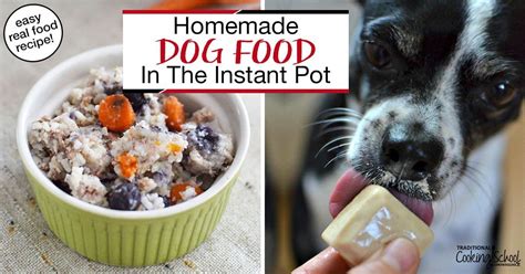 This recipe has a balance of. Homemade Dog Food In The Instant Pot | Recipe | Dog food ...
