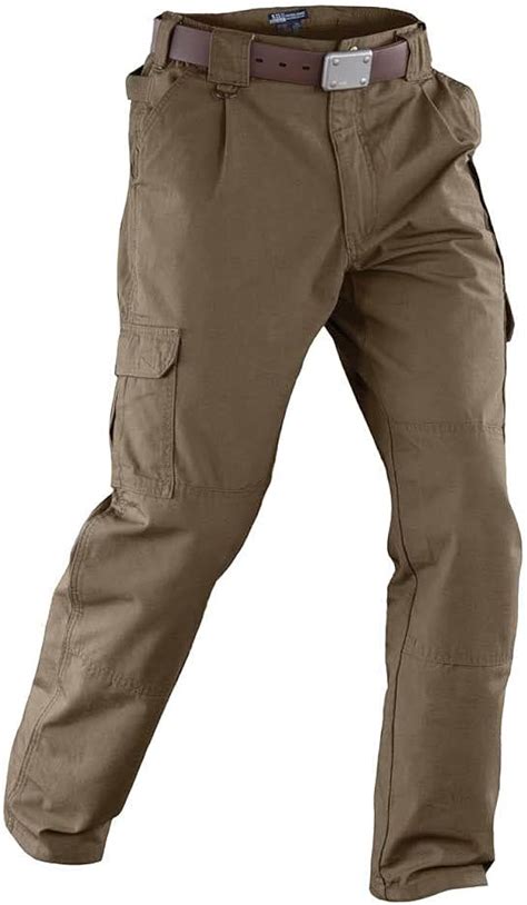 511 Tactical Mens Cotton Canvas Cargo Pants With Action Waistband