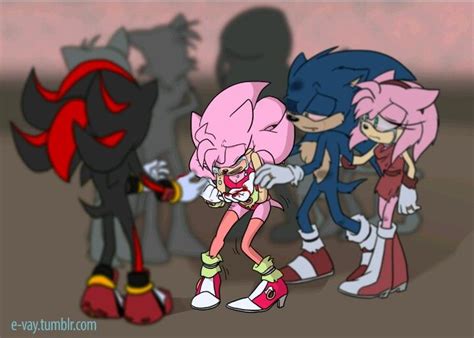 wtlgo 9 by e vay shadow the hedgehog sonic and amy sonic heroes