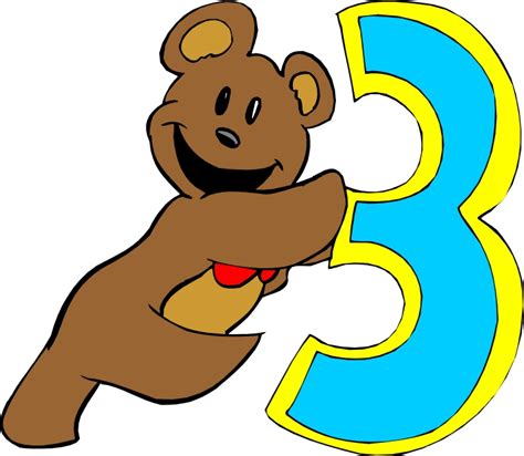 The most common ryans world clipart material is paper. Number 3 Cartoon - ClipArt Best