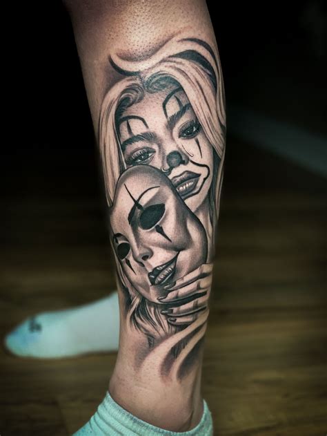 Traditional Crying Clown Tattoo Best Tattoo Ideas