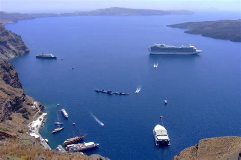 Caldera Cruise Santorini Which Greek Island