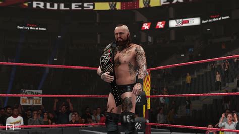 Aleister Black Wwe Champion Defending Against Aj Styles Extreme