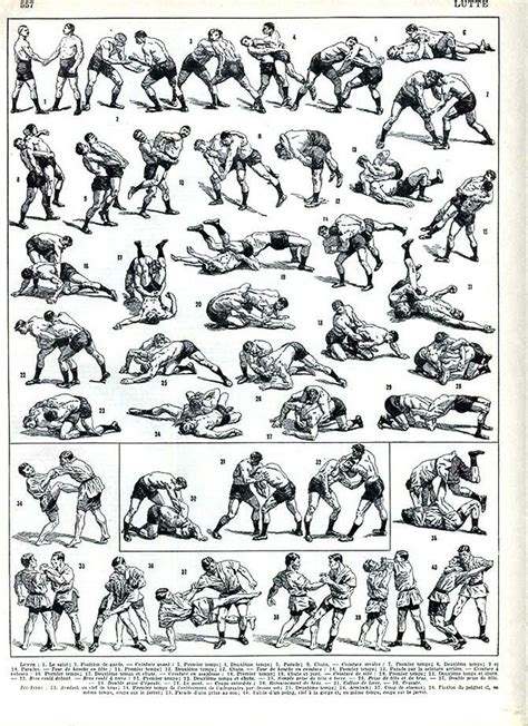 Catch Wrestling Techniques Wrestling Posters Wrestling T Martial