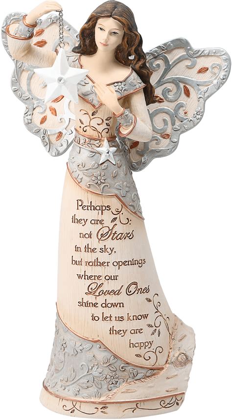 Far too large for the human mind to comprehend. Stars in the Sky, 9" Angel Holding Star - Elements - Pavilion