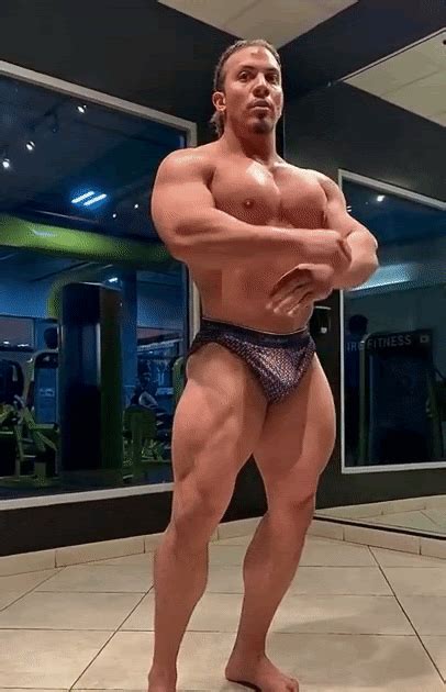 Bodybuilders Privates Exposed Bulge Posing Trunks Visible Penis