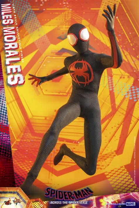 Miles Morales Spider Man Into The Spider Verse Hot Toys Mms Scale Figure