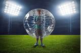 Soccer With Bubble Suits