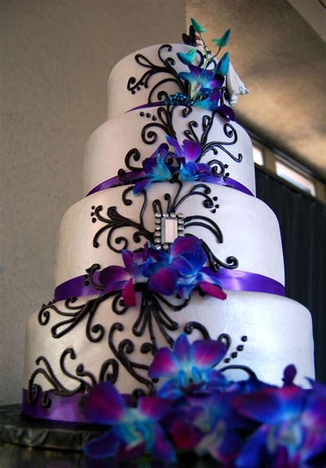 Blue And Purple Wedding