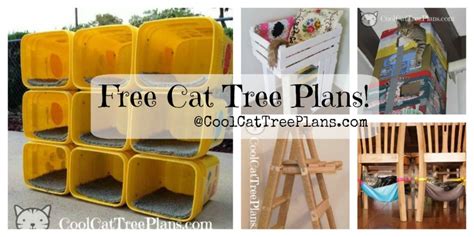 A homemade cat tree will provide your kitty with hours of entertainment, and before purchasing materials or starting to build, you need a design plan, which you can sketch out on a piece of paper to determine your materials. Free Cat Tree Plans - Cool Cat Tree Plans