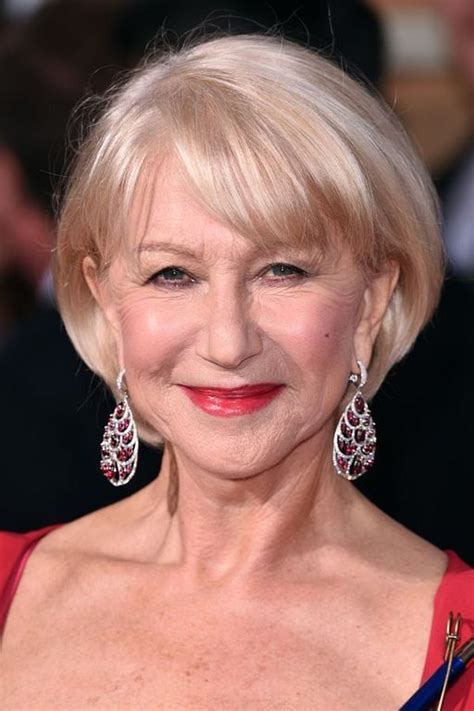 Celebrity short hair hairstyles to inspire your next hair do image source : 22 Unique Helen Mirren Hairstyles with Her Short Hair ...