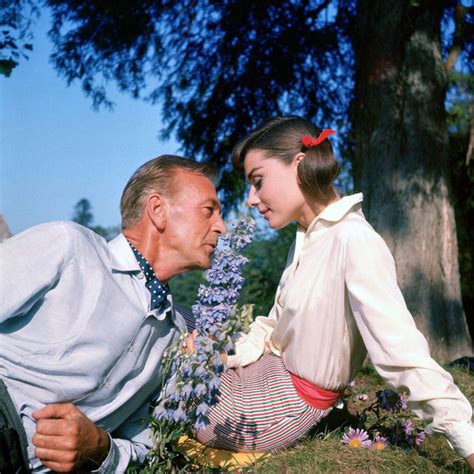 Audrey Hepburn As Ariane In Love In The Afternoon 1957 Starring Gary